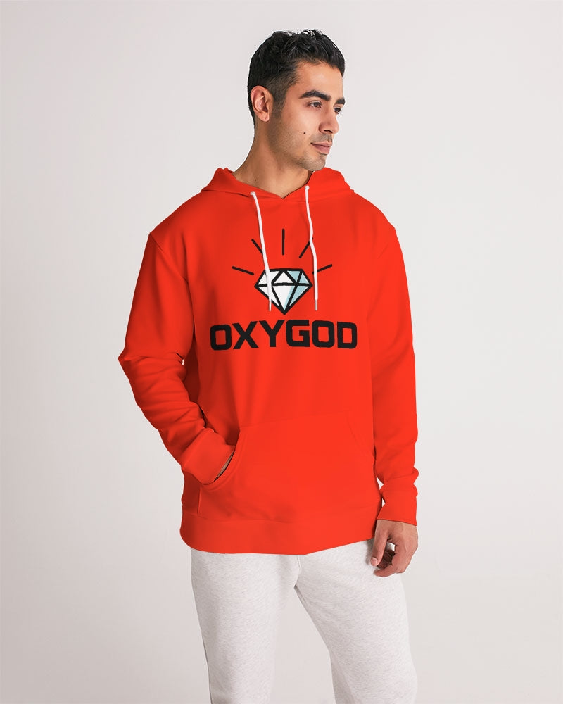 OXYGOD - RED ONGOD HOODIE MEN'S HOODIE