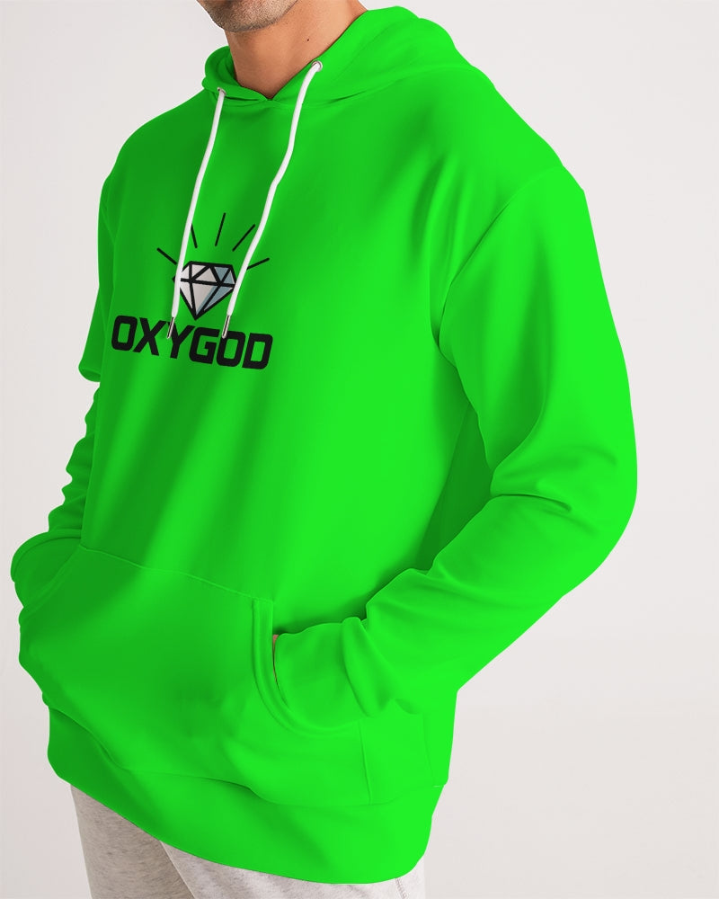 OXYGOD - DEXGXD YOGA GREEN MEN'S HOODIE