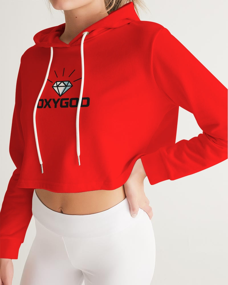 OXYGOD - ONGOD CRP WMS HOODIE WOMEN'S CROPPED HOODIE