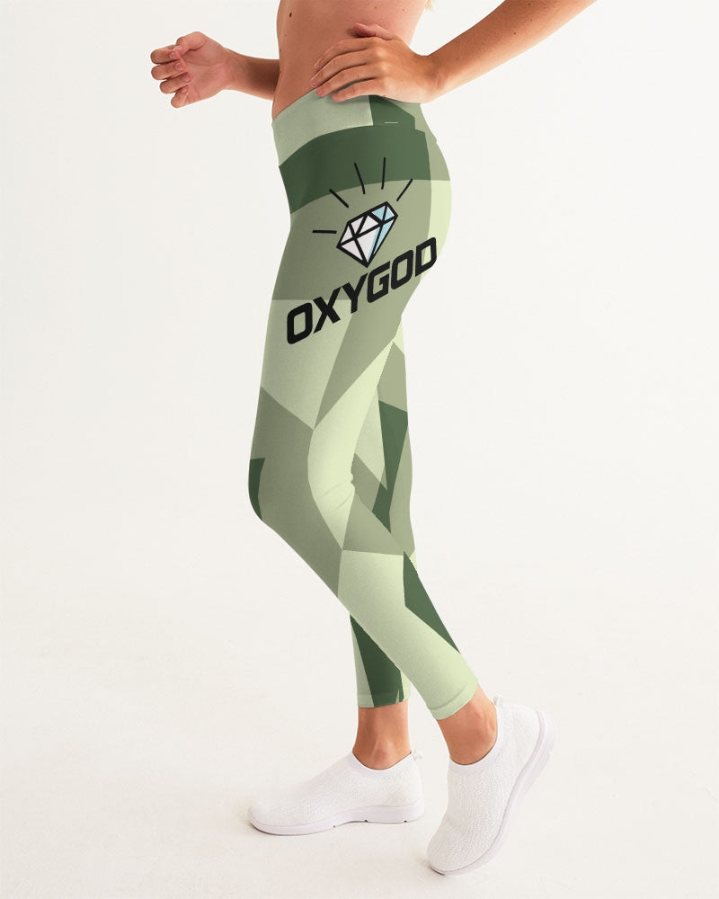 OXYGOD - GODBODY CAMO WOMEN'S YOGA PANTS